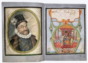 Páginas do Álbum Amicorum de Philipp Hainhofer