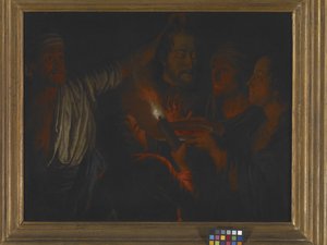 Salomé com cabeça de João Baptista (óleo sobre tela)