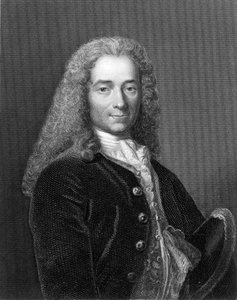 François Marie Arouet aka Voltaire (gravura) de School French