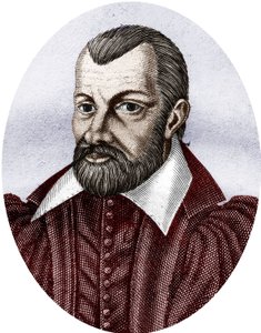 Jean Bodin 1530-1596 (gravura a cores) de School French