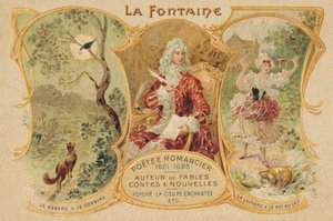 Jean de La Fontaine (impressão) de School French