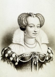 Retrato de Margaret de Valois, conhecida como Rainha Margot (1553-1615), Rainha de Navarra, primeira esposa de Henrique IV.