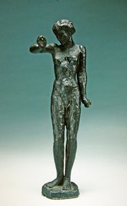 Figura em pé (bronze) de School French