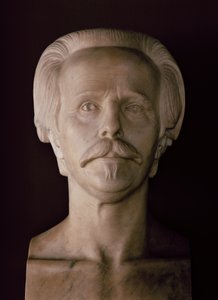 Busto de Karl May (mármore) de School German