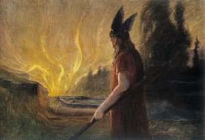 Deus Odin, imagem alemã