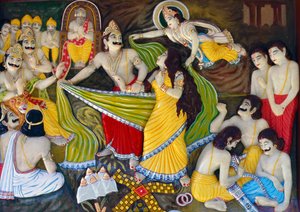 Draupadi Cheer-Haran Por Dushasana Mahabharata