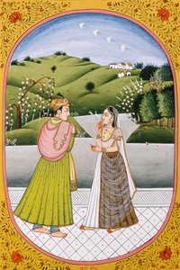Calendário anual Imagem e pintura para um mês hindu Pântanos, Índia de School Indian