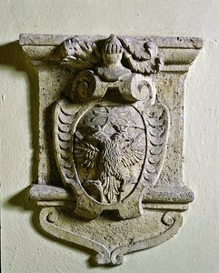 Escudo de armas (mármore) de School Italian