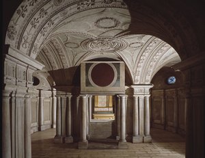 Cripta da Igreja de São Martinho ai Monti, séc. IV-XVIII de School Italian