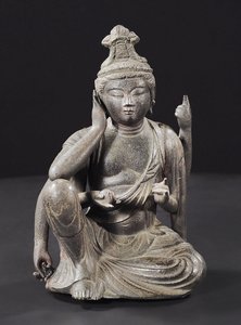 Nyoirin Kannon, período Kamakura (bronze) de Japanese School