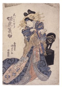 Sem título (xilogravura a cores) de School Japanese