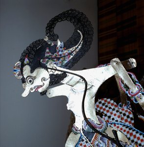 Wayang (bonecos de sombra) de School Javanese