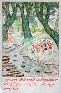 Horóscopo Mahajanaka. K10 (Ilustração) de School Laotian