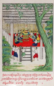Suvana Sama Jakata. (gravura, ca. 1910) de School Laotian