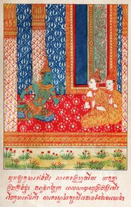 Suvana Sama Jakata. (gravura, ca. 1910) de School Laotian