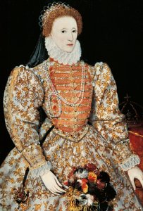 Rainha Elizabeth I, c.1575 (óleo sobre painel)