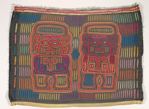 Painel de camisas (mola), Povo Kuna, Ilhas San Blas, c.1950s (algodão aplicado)