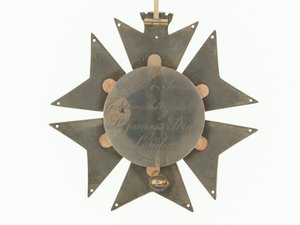 Crachá, Ordem da Torre e Espada, Portugal, General Sir Galbraith Lowry Cole (metal)