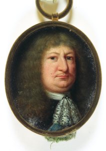 Frederick William, Eleitor de Brandenburgo (esmalte) de School Prussian