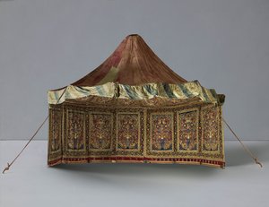 Tenda Real Feita para Muhammad Shah (governado de 1834 a 1848)