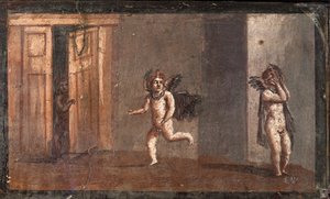 Cupidos a brincar às escondidas, Herculano de School Roman