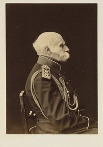 Conde Friedrich Benjamin von Lutke, navegador alemão, geógrafo e explorador do Báltico, sujeito do Império Russo - Retrato do Conde Fyodor Petrovich Litke (1797-1882), Anónimo . Litografia de School Russian