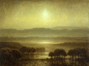 Sunrise (óleo sobre tela) de School Scottish