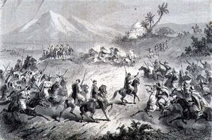 Uma Aventura, Travellers Attacked by Brigands, ilustração de 
