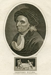 Retrato de Leonard Euler (gravura) de Swiss School