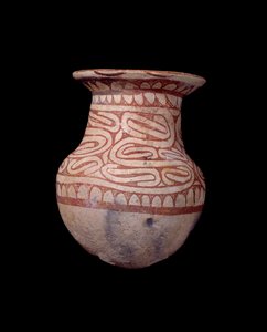 Civilization Ban Chieng: vaso pintado. 650 AC. Da Tailândia. Paris, Musee Guimet, Musee national des Arts Asians.
