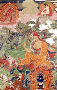 O mágico Abhayakava de Bengala, Thai-Ka tibetano, Musée Guimet, Paris