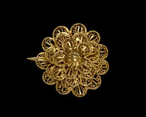 Pin, c. 1900 (ouro) de School Wolof