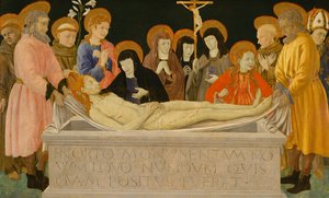 O Entombamento de Cristo (pintura) de School of Ferrare