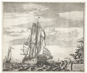 Capitânia Goto Predestinatsia A Providência de Deus, construída por Pedro, o Grande, em Voronezh, 1700, 170 de Schoonebeek
