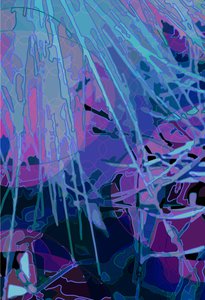 Artichoke_abst_vert3a (digital) de Scott J. Davis