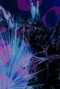 Artichoke_abst_vert5 (digital) de Scott J. Davis