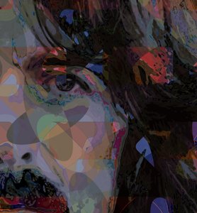 Olho de George Harrison, 2013 (digital) de Scott J. Davis