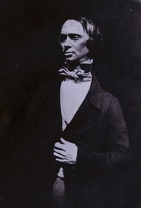William Borthwick Johnstone, artista escocês e primeiro curador da National Gallery of Scotland (foto a p/b)