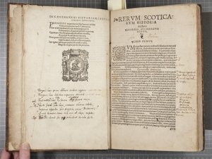 Coisas Scoticarum História, por George Buchanan de Scottish School