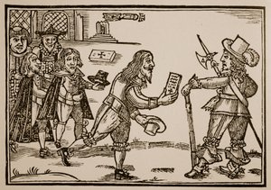 A humilde petição de Jock of Braid Scotland, 1648 de Scottish School