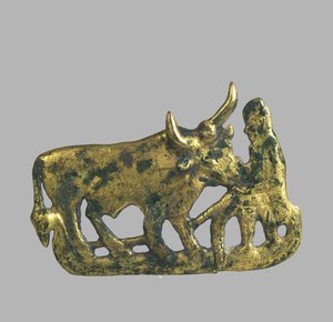 Fivela de cinto, do século V ao IV aC de Scythian