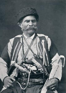 Um montenegrino, 1912 de Sebah