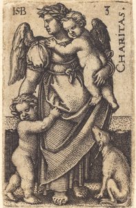 Caridade de Sebald Beham