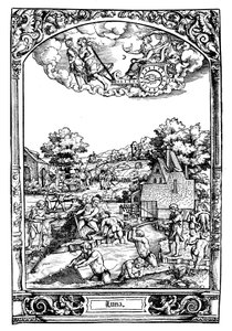 paisagem de Sebald Beham