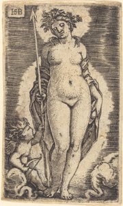 Vênus e Cupido de Sebald Beham