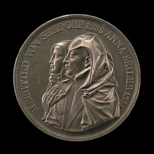Mechtild von Seedorf e Anna Seiler [anverso], 1818. de Sebastian Burger