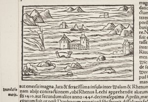 Cosmographia, detalhe da Fol 516 de Sebastian Munster