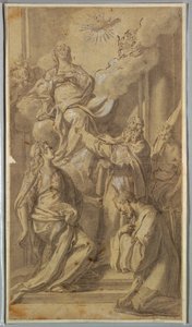 Madona e Santos de Sebastiano Conca