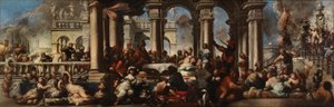 O Banquete de Cleópatra, 1660.
