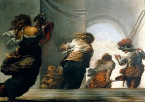 O templo de Janus, século XVII